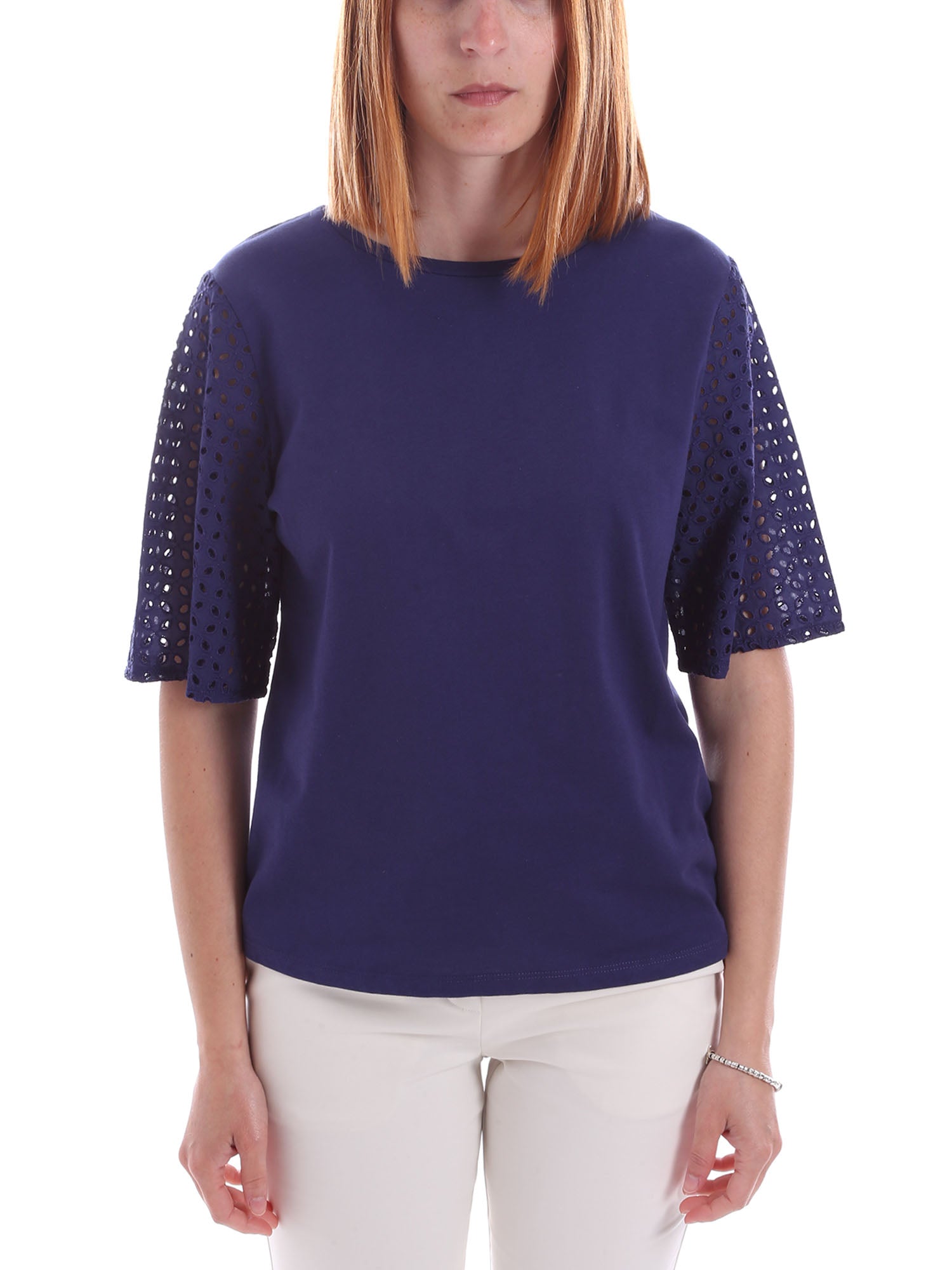 T-shirt Blu Scuro Emme Marella