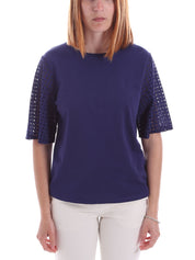 T-shirt Blu Scuro Emme Marella