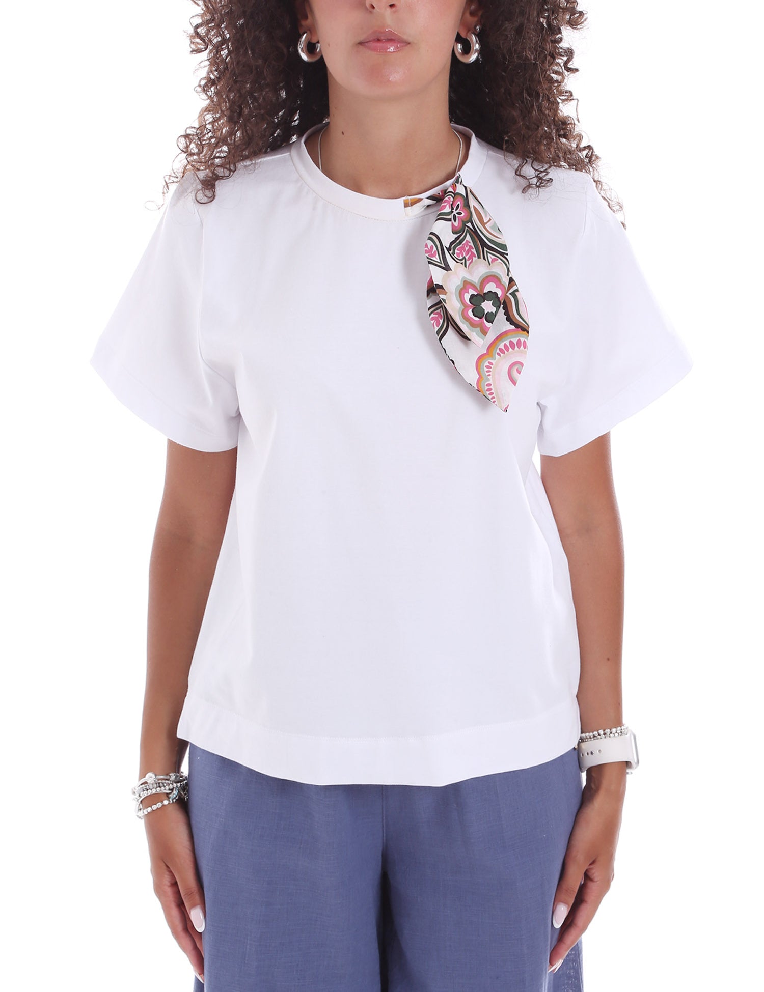 T-shirt Bianco Emme Marella