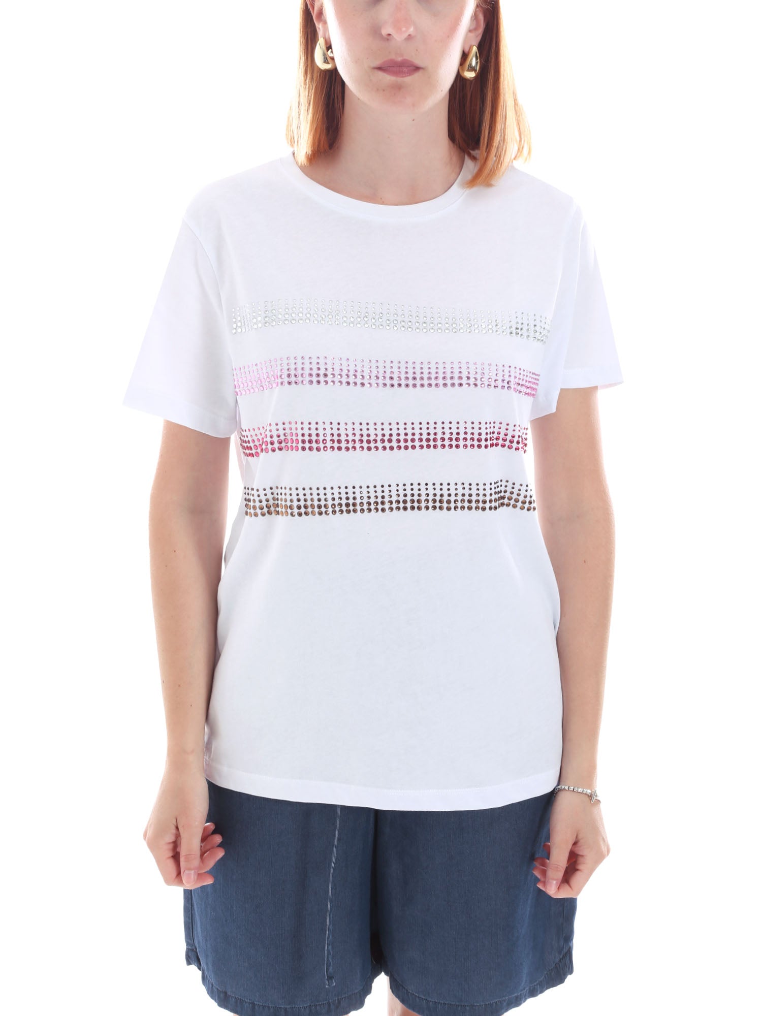 T-shirt Bianco Emme Marella