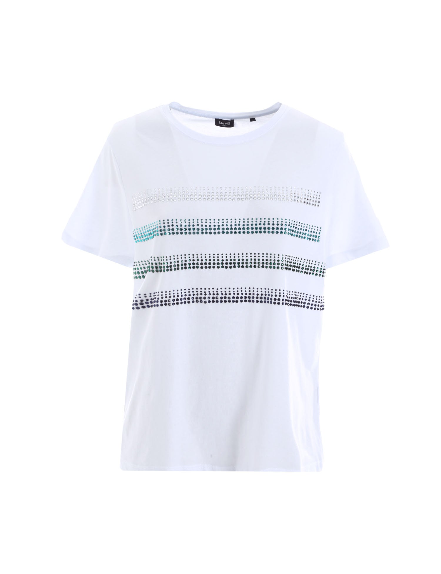 T-shirt Bianco Blu Emme Marella