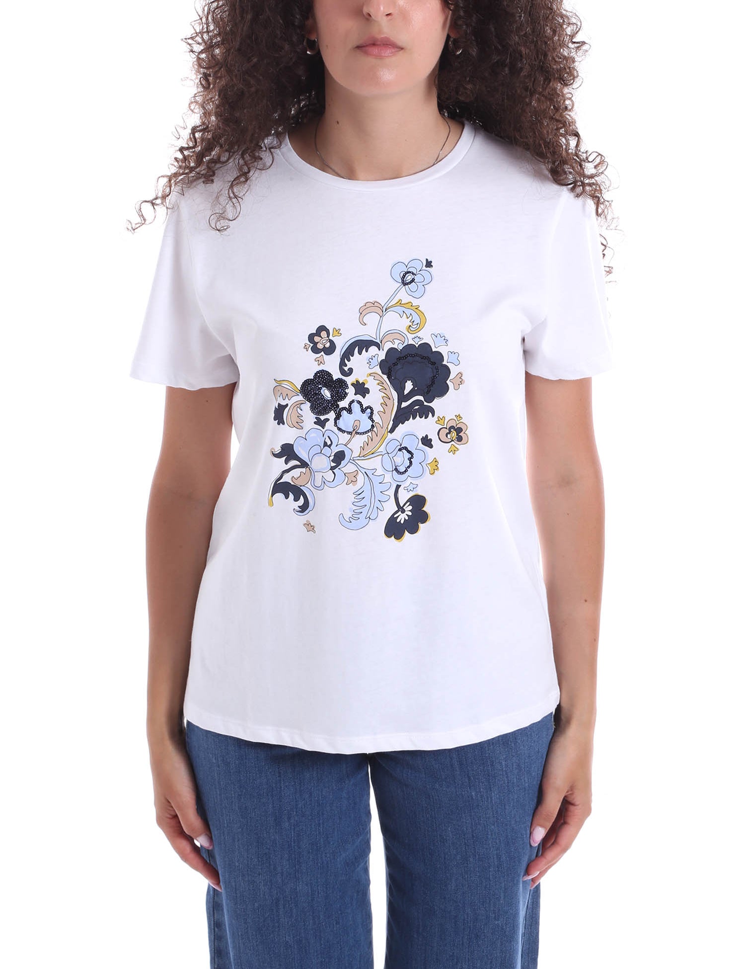 T-shirt Bianco Emme Marella