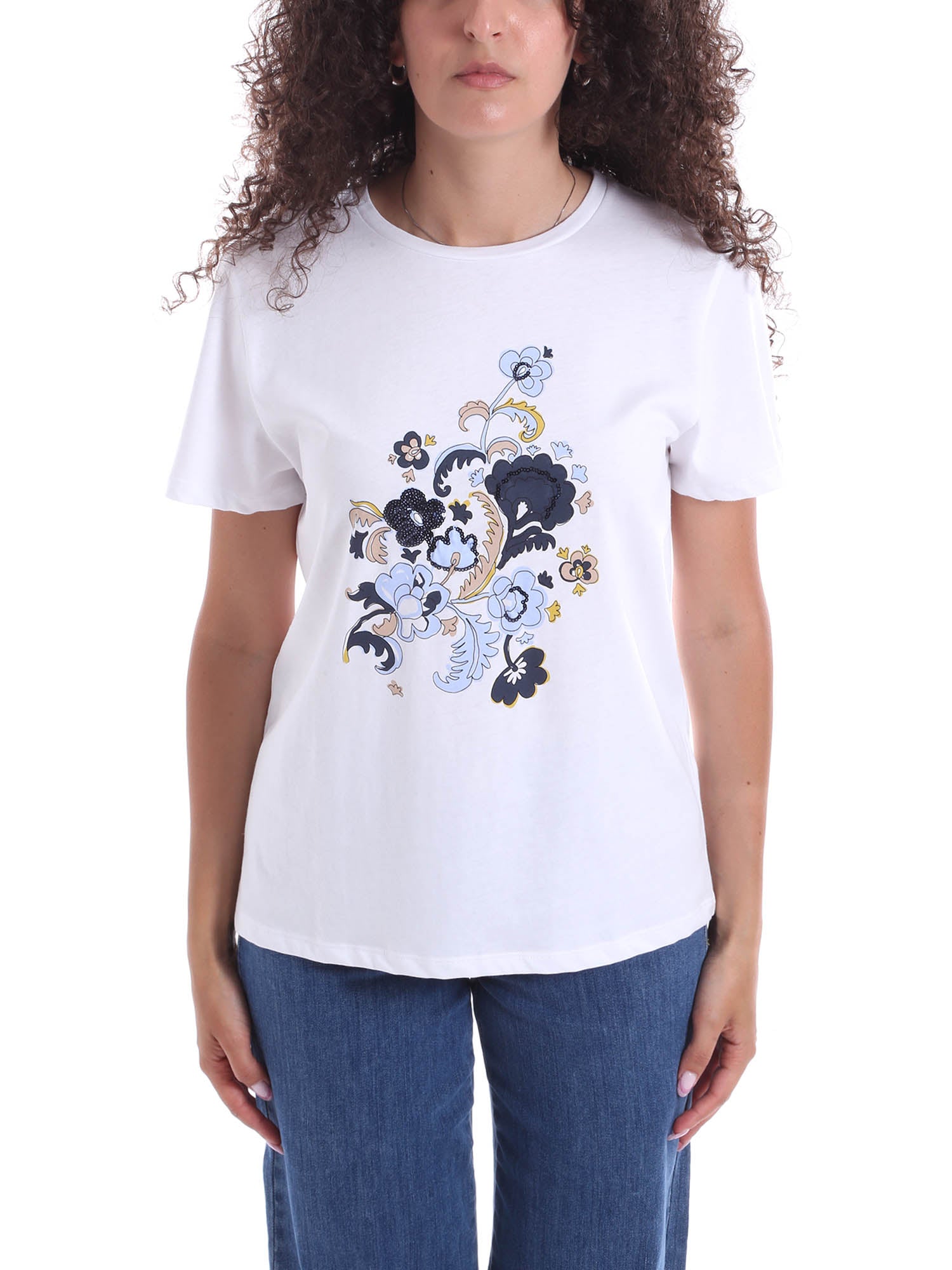 T-shirt Bianco Emme Marella