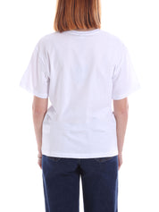 T-shirt Bianco Verde Emme Marella