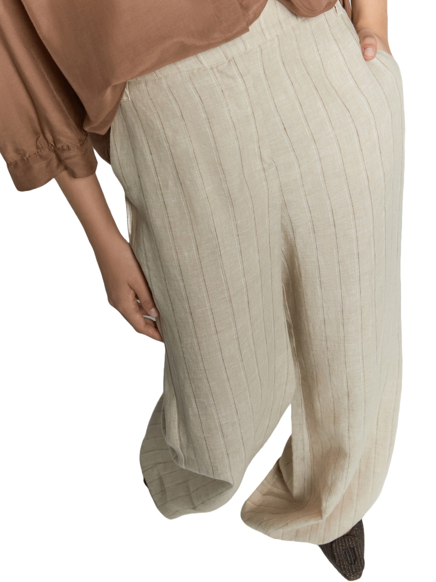 Pantaloni Beige Iblues