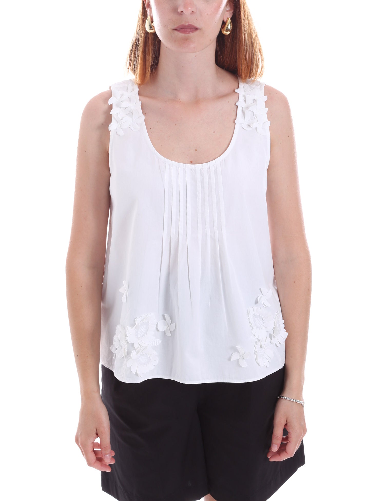 Top e canotte Bianco Iblues