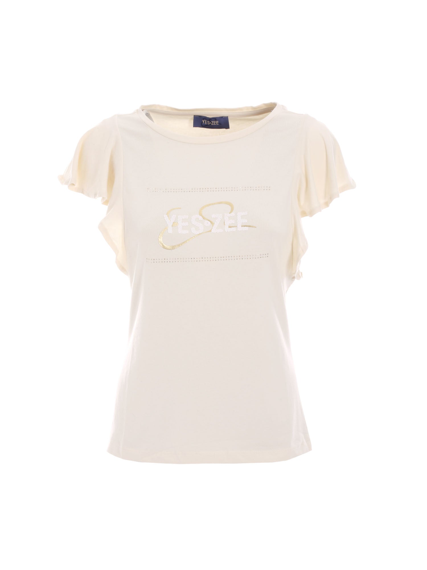 T-shirt Beige Yes-zee