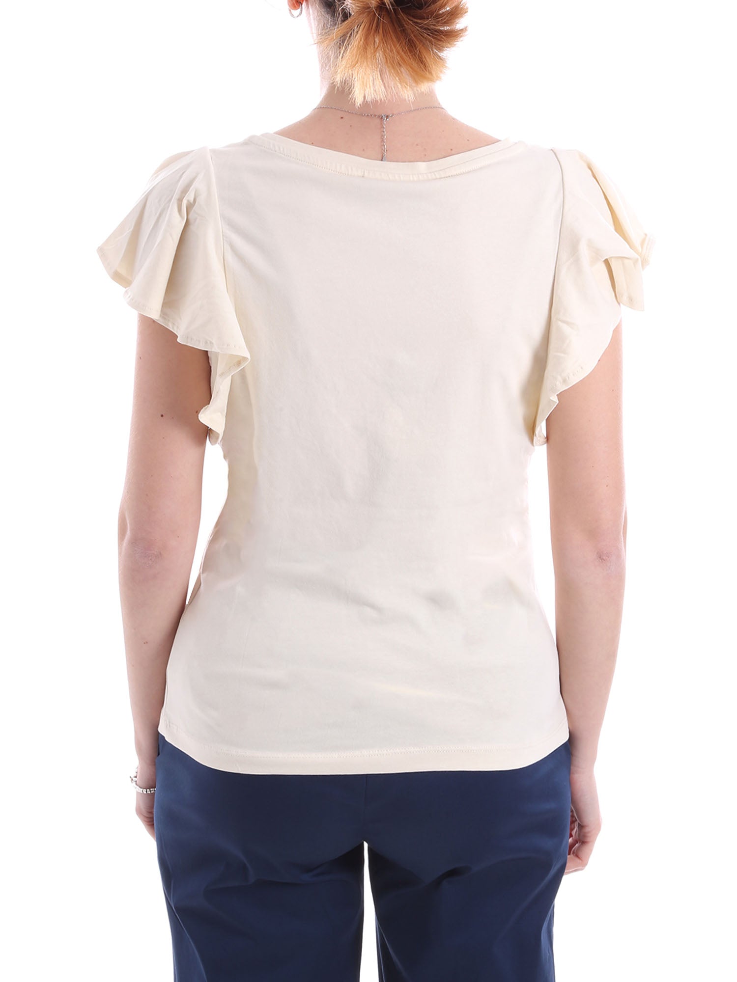 T-shirt Beige Yes-zee