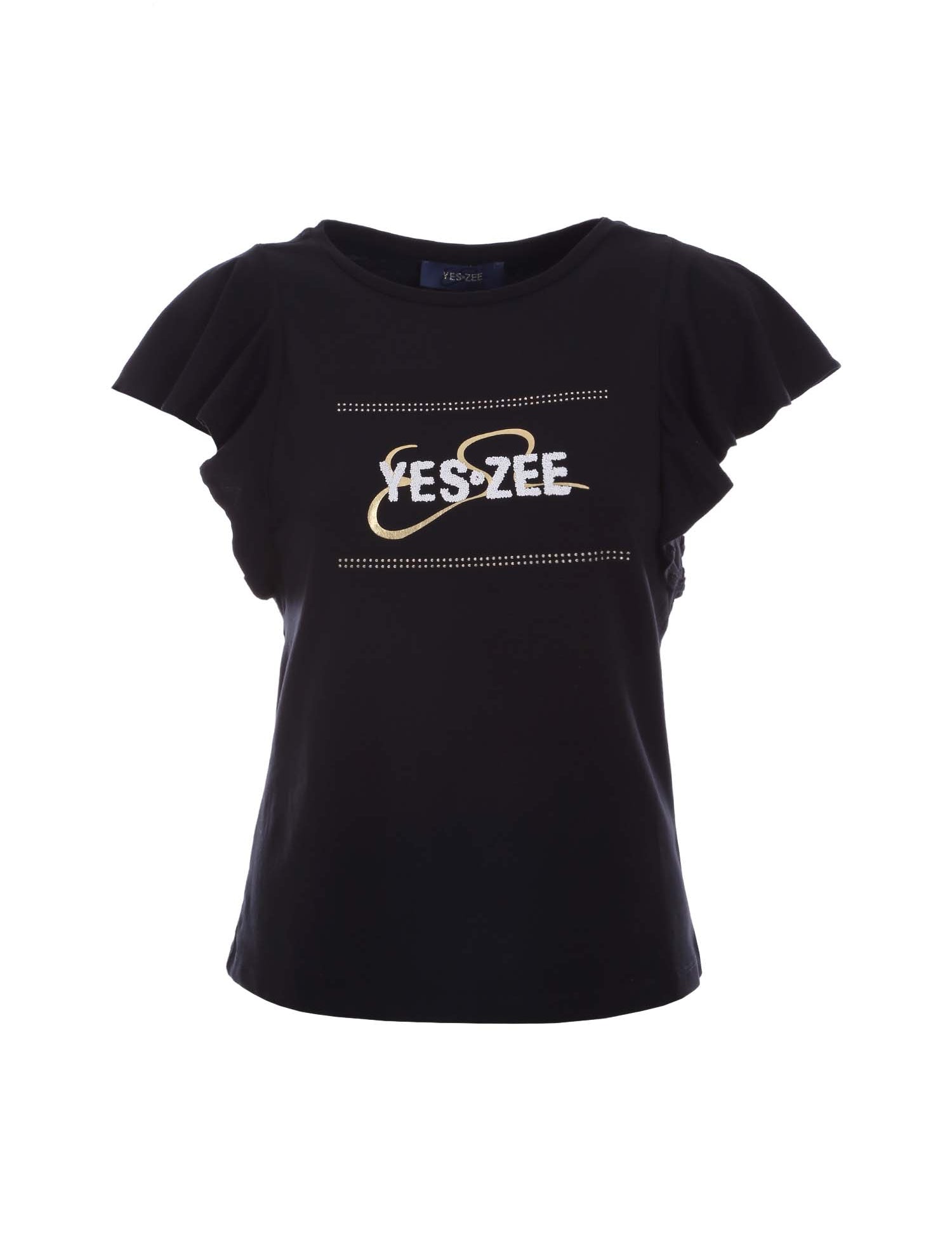T-shirt Nero Yes-zee