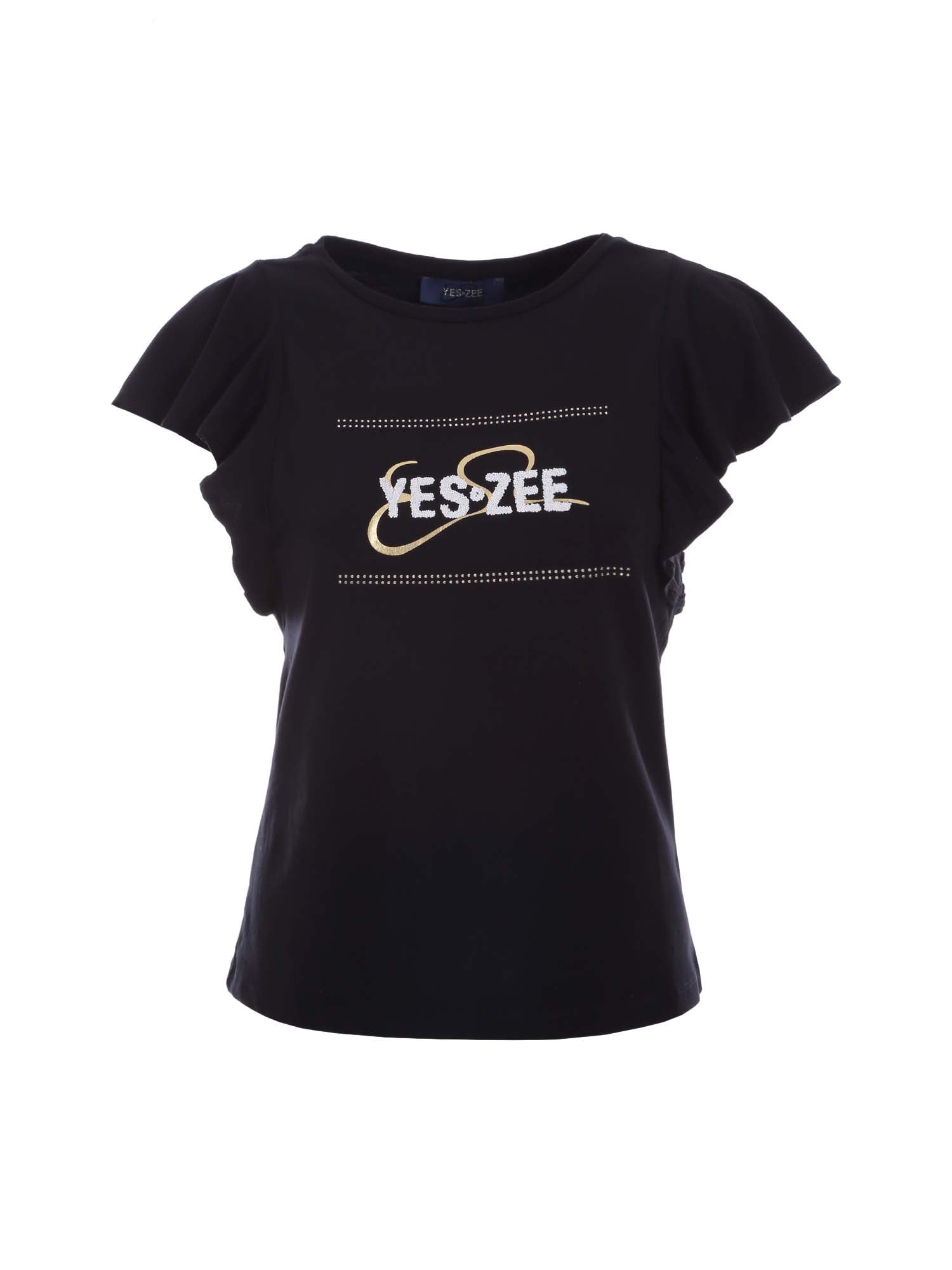 T-shirt Nero Yes-zee