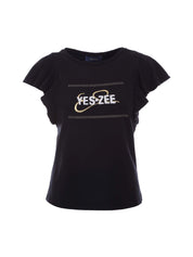 T-shirt Nero Yes-zee