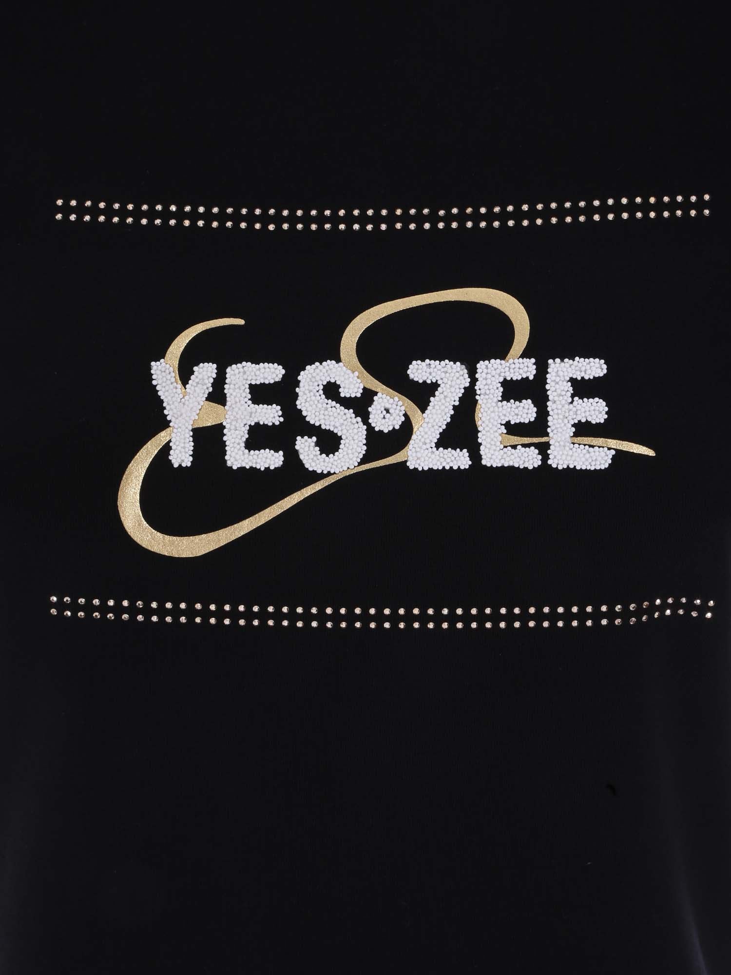 T-shirt Nero Yes-zee