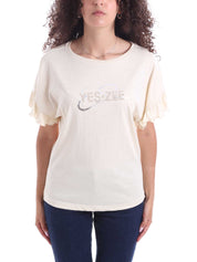 T-shirt Beige Yes-zee