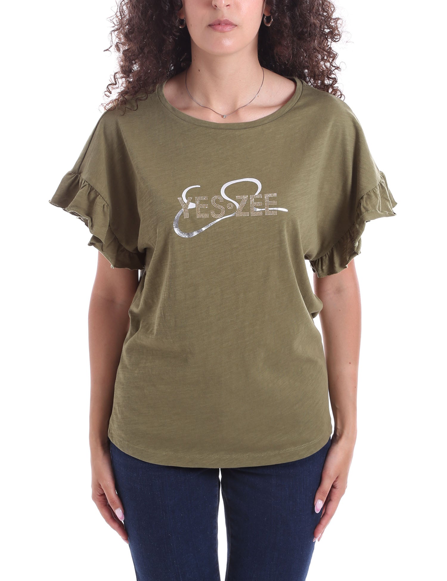 T-shirt Verde Yes-zee