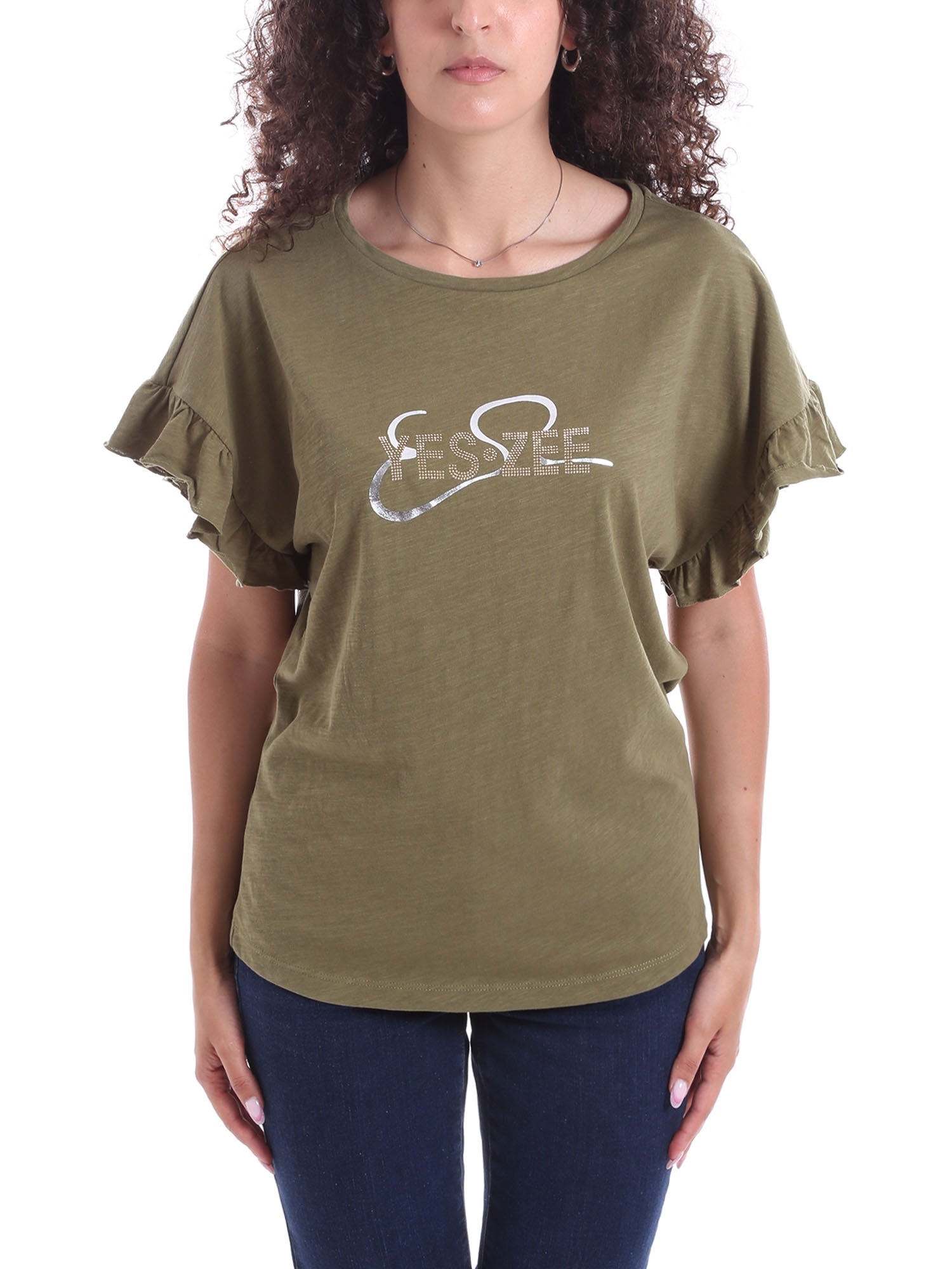 T-shirt Verde Yes-zee