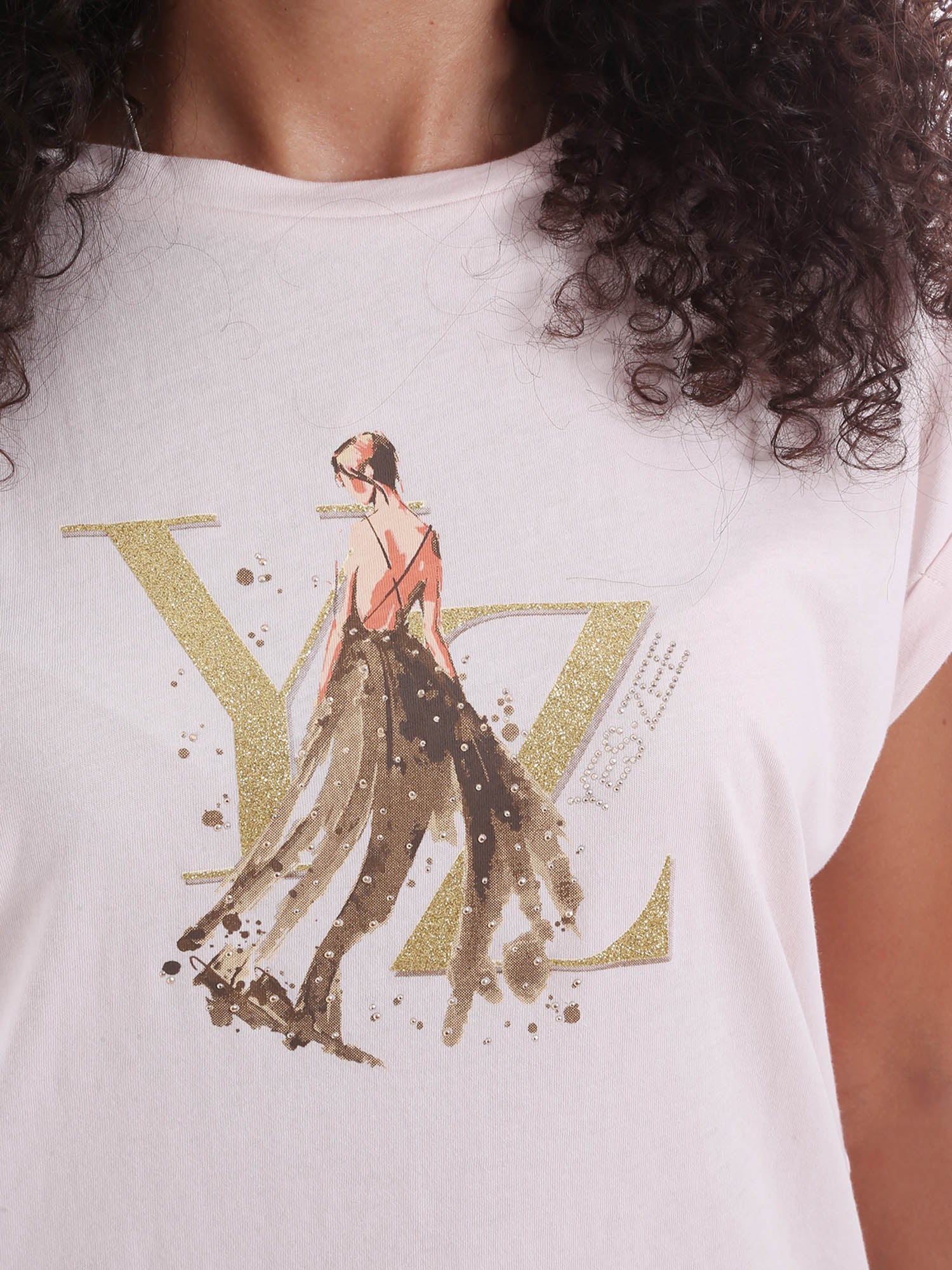 T-shirt Rosa Yes-zee