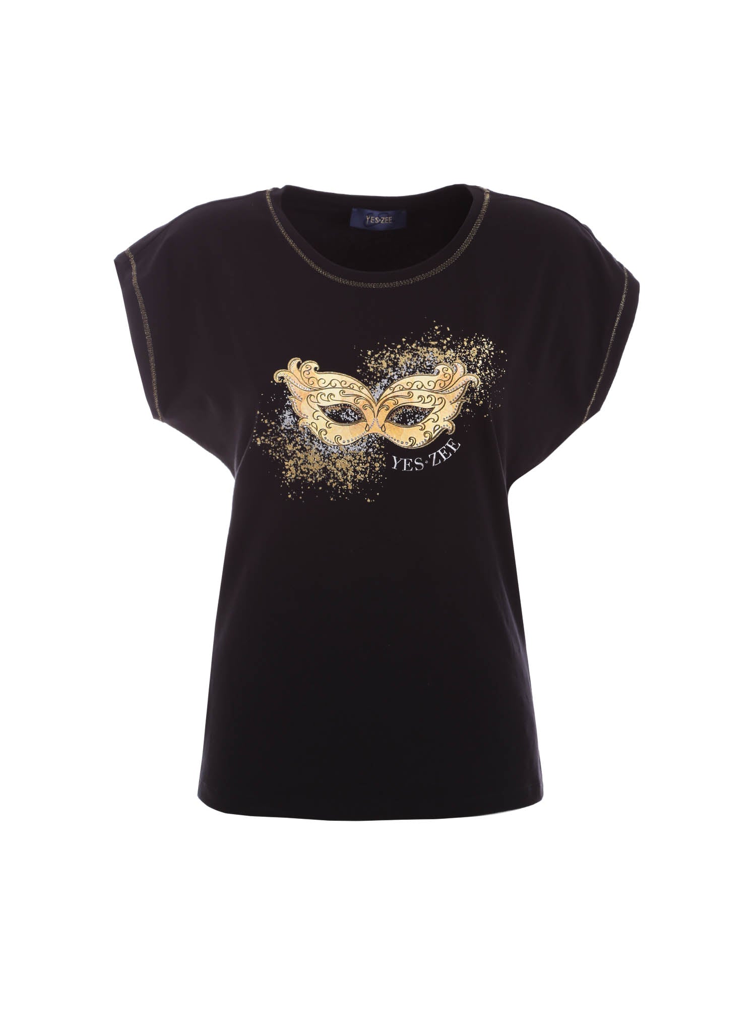 T-shirt Nero Yes-zee