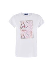 T-shirt Bianco Yes-zee
