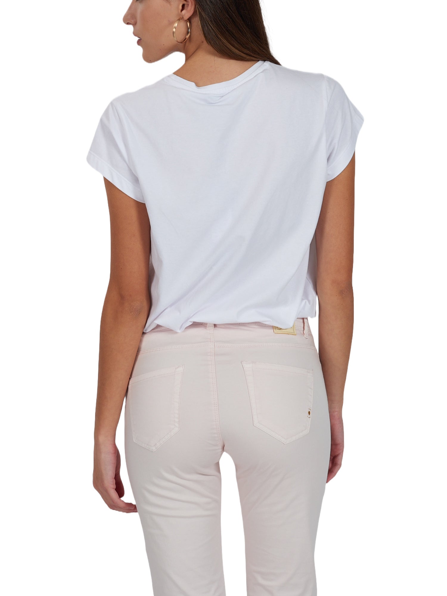 T-shirt Bianco Yes-zee