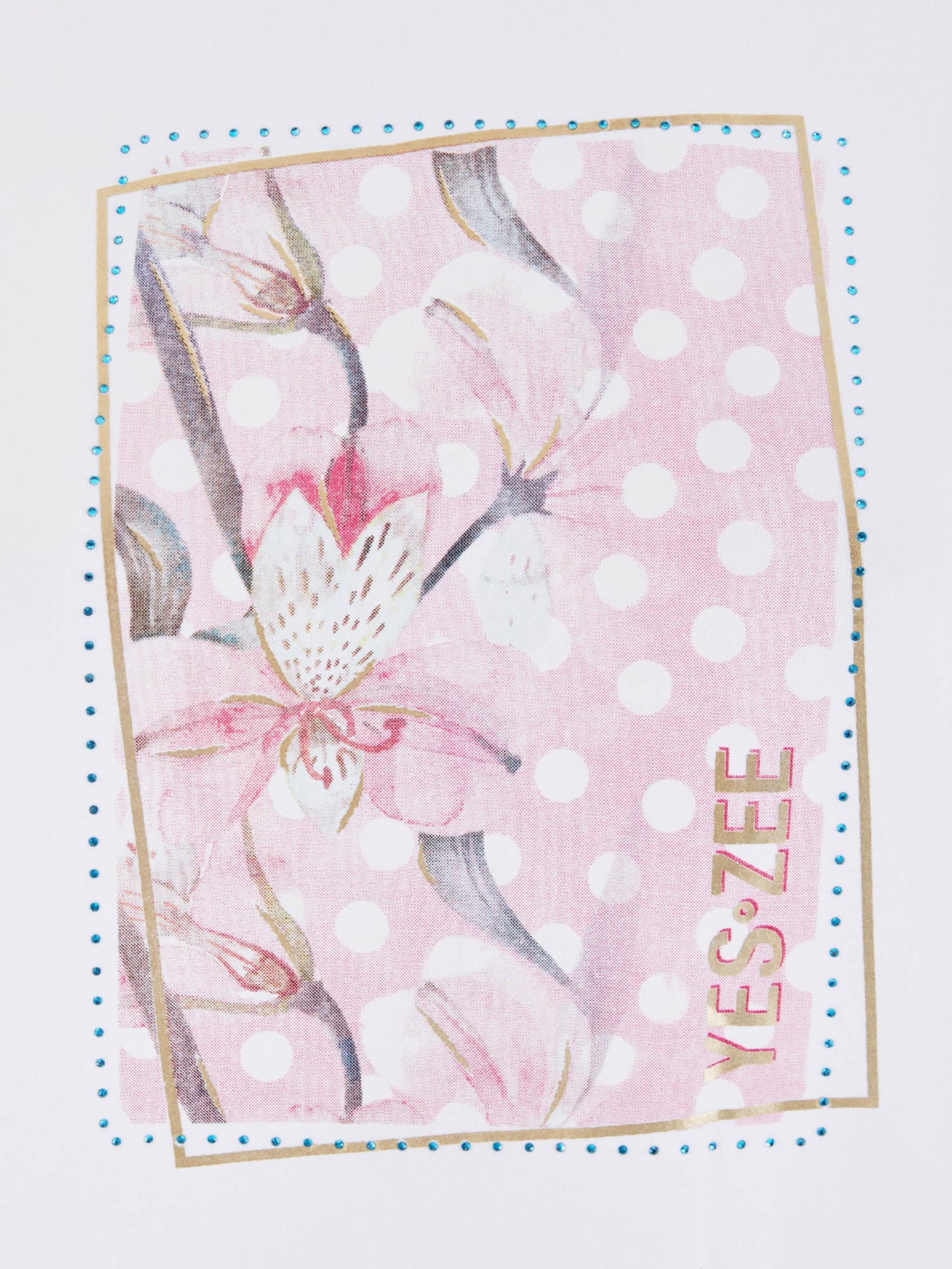 T-shirt Bianco Yes-zee