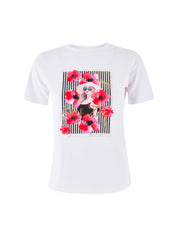 T-shirt Bianco Yes-zee
