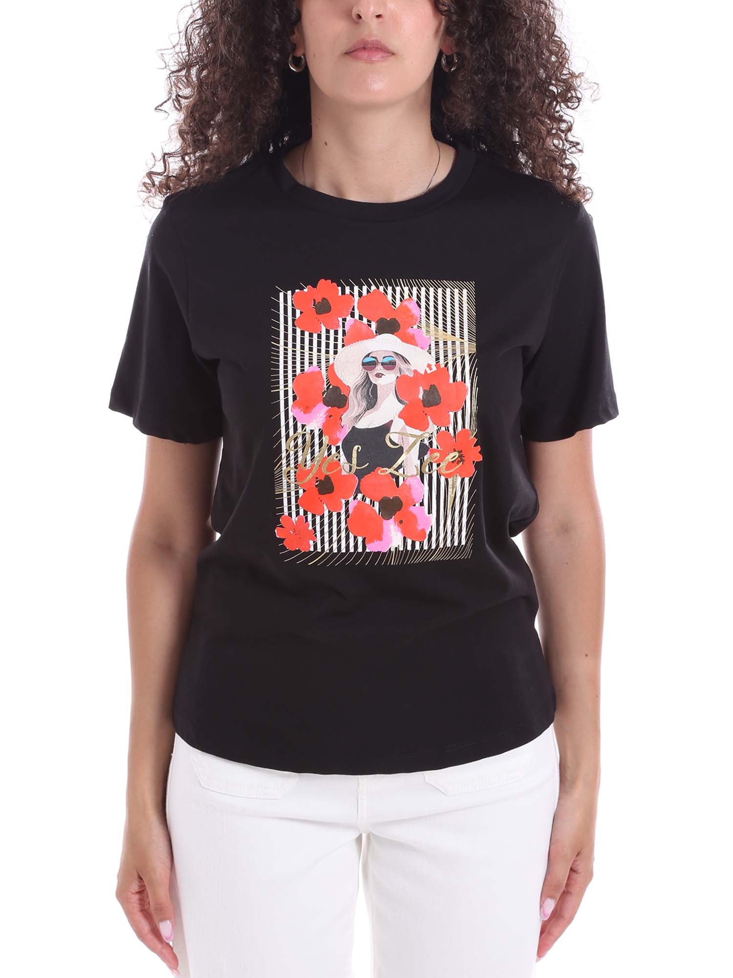 T-shirt Nero Yes-zee