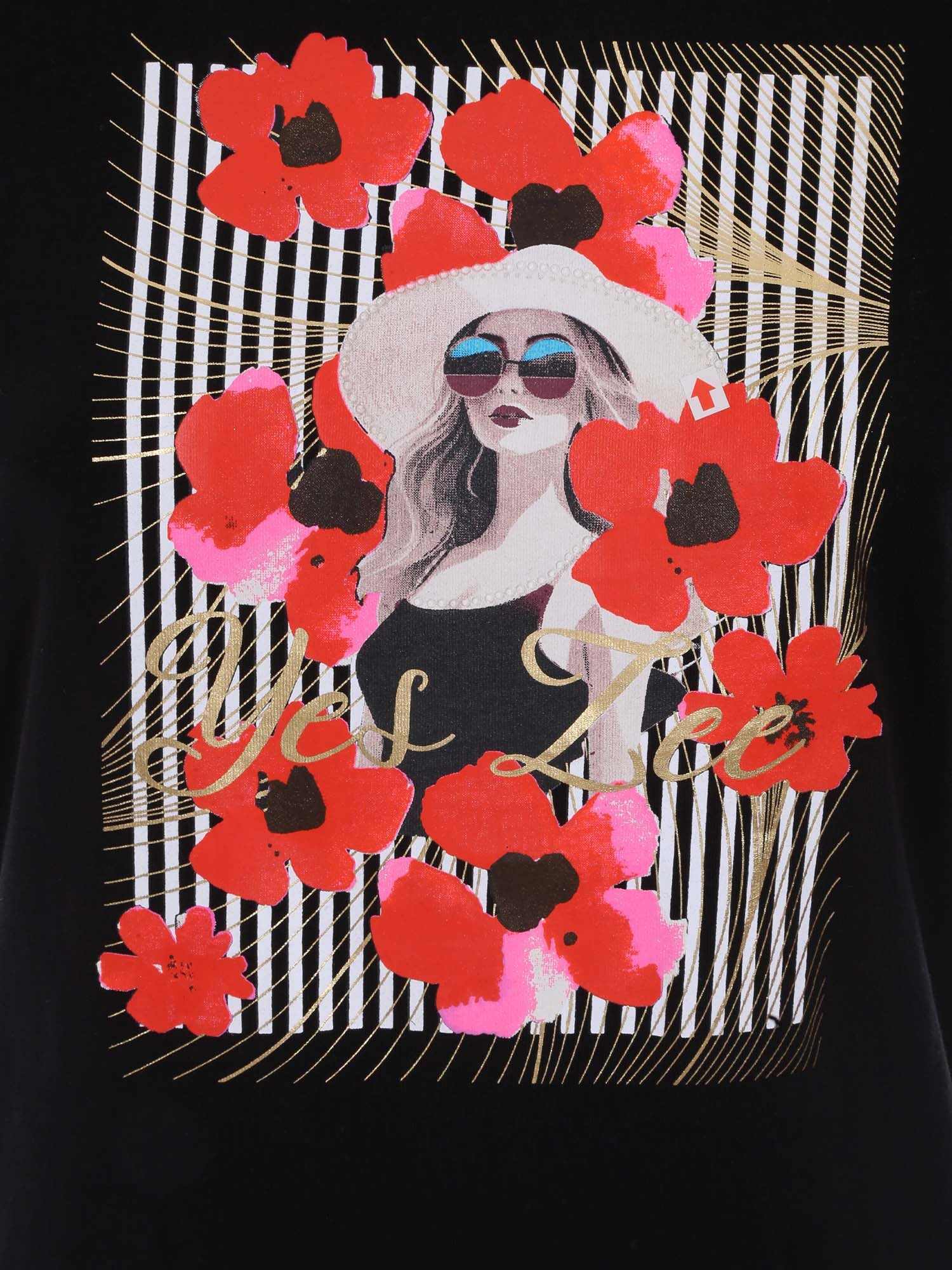 T-shirt Nero Yes-zee