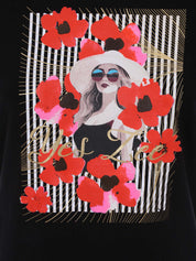 T-shirt Nero Yes-zee