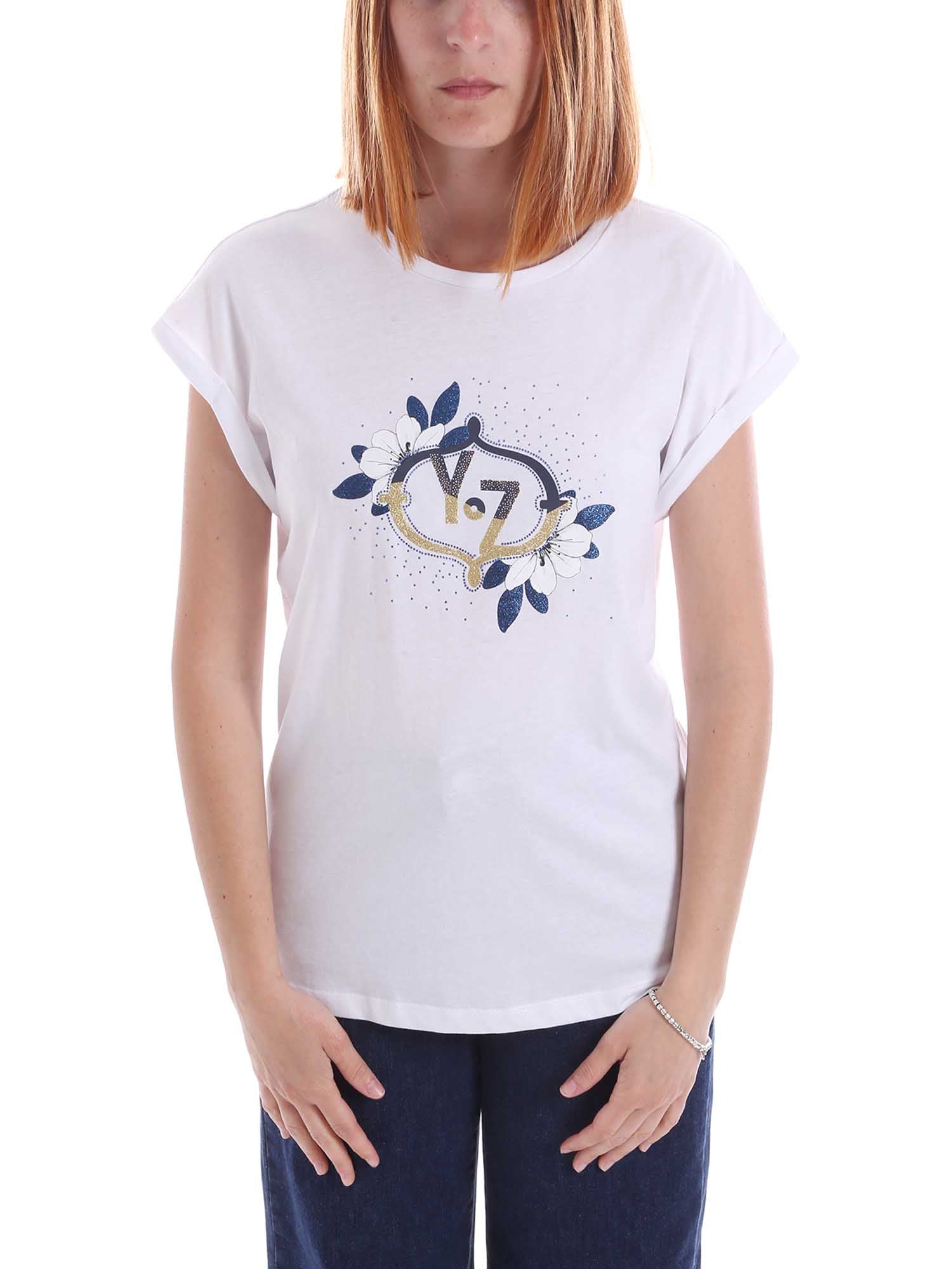 T-shirt Bianco Yes-zee