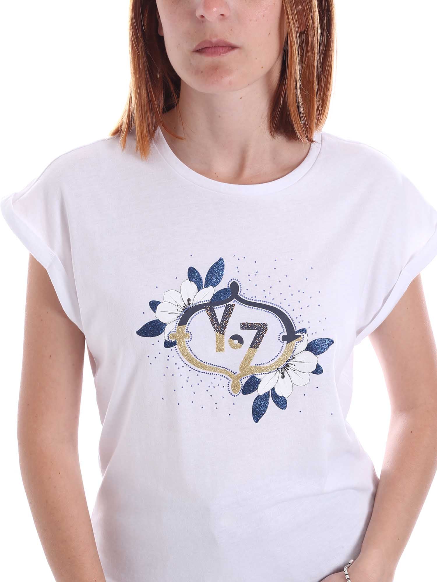 T-shirt Bianco Yes-zee