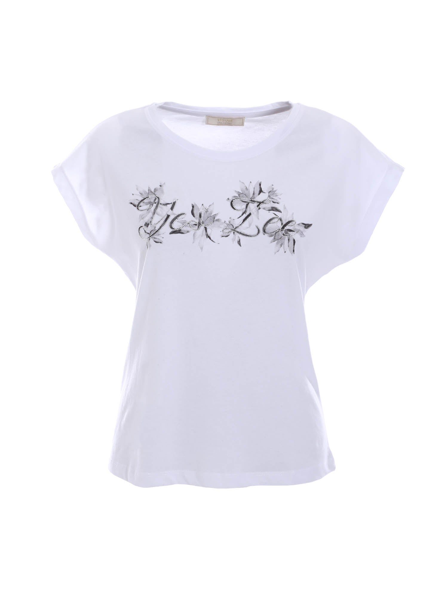 T-shirt Bianco Nero Yes-zee