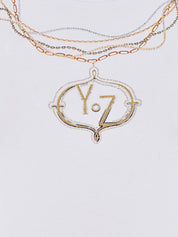 T-shirt Bianco Yes-zee