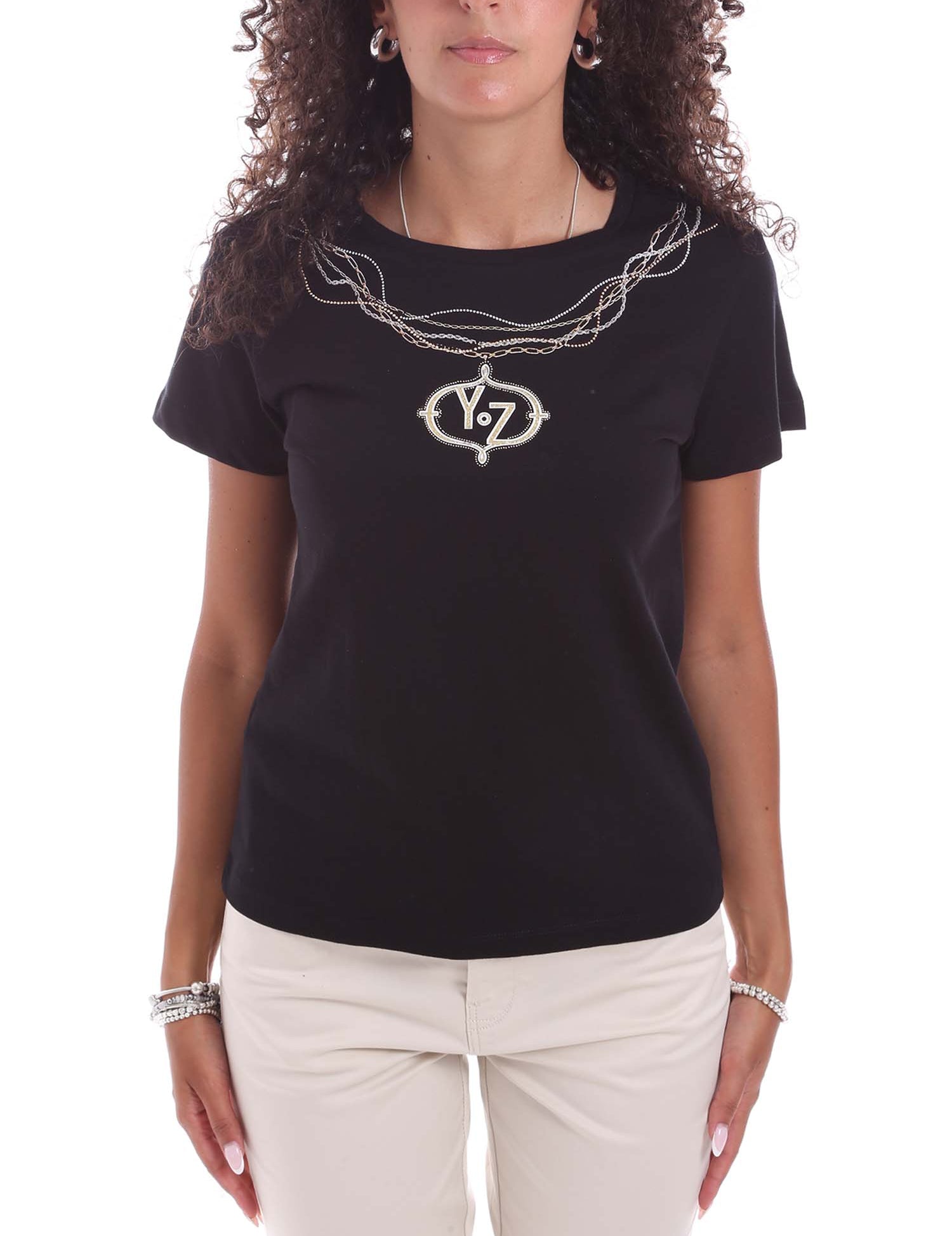 T-shirt Nero Yes-zee