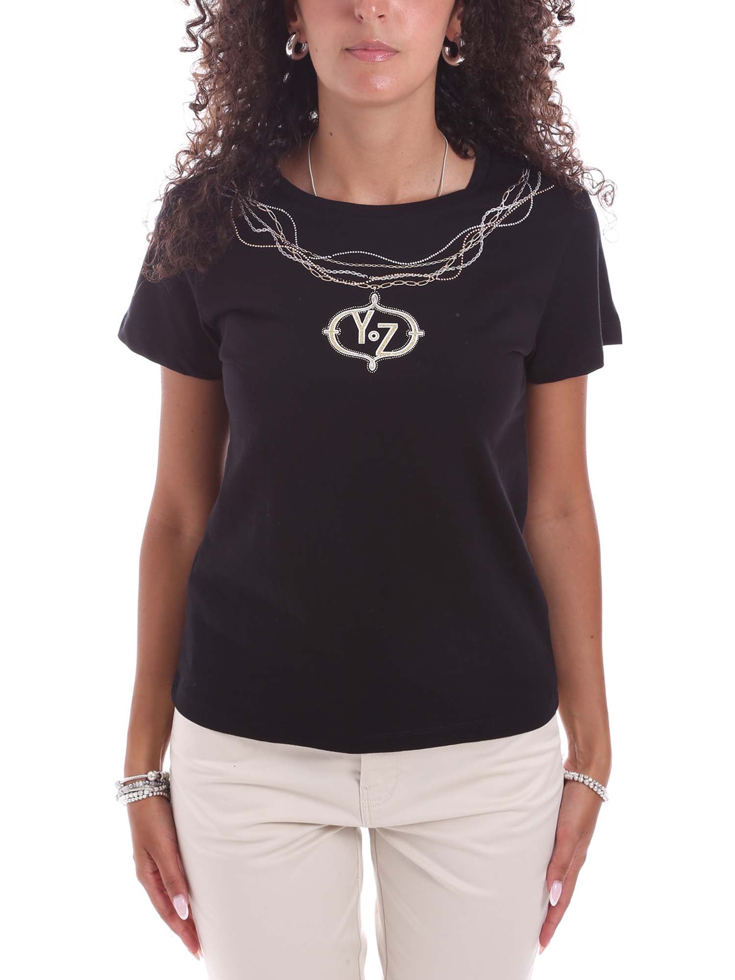 T-shirt Nero Yes-zee