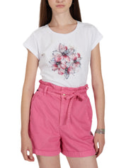 T-shirt Bianco Yes-zee