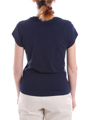 T-shirt Blu Scuro Yes-zee