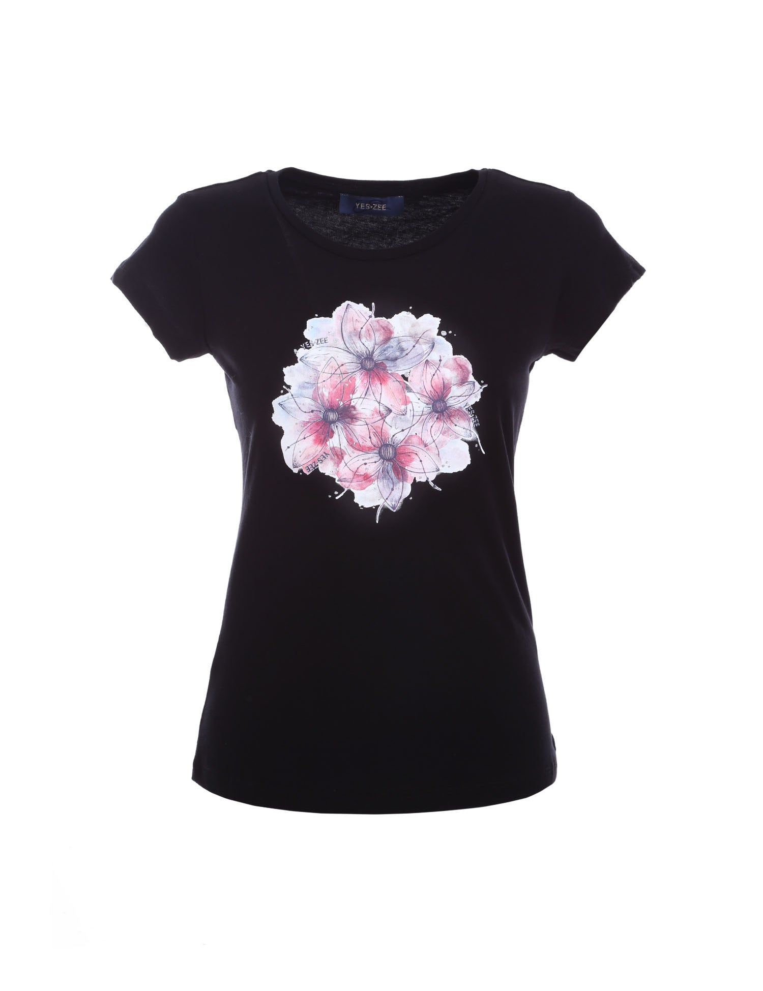 T-shirt Nero Yes-zee