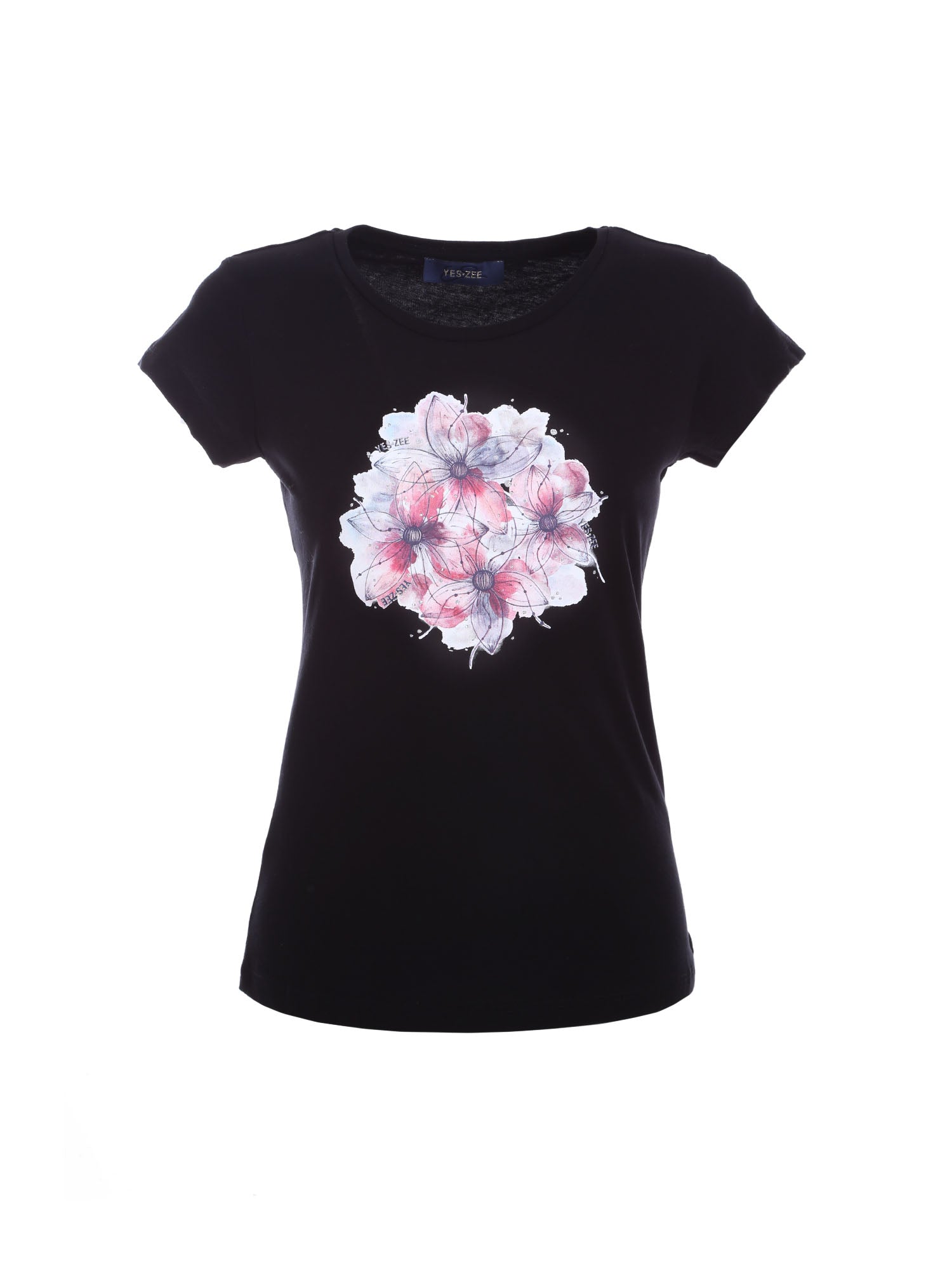 T-shirt Nero Yes-zee