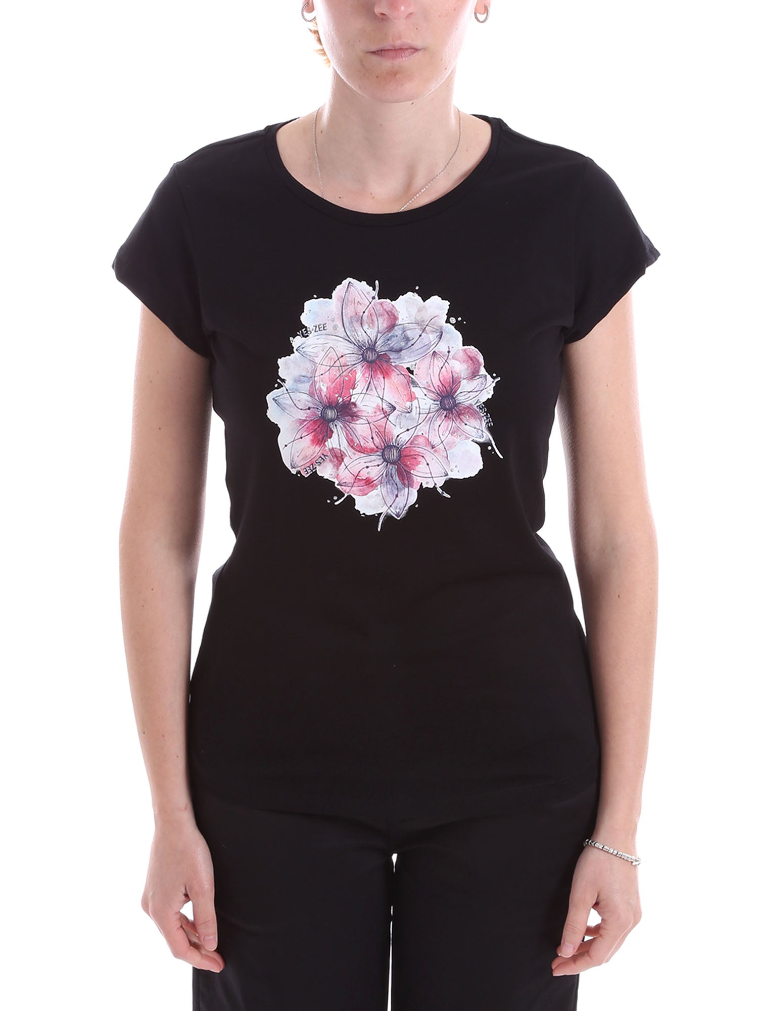 T-shirt Nero Yes-zee