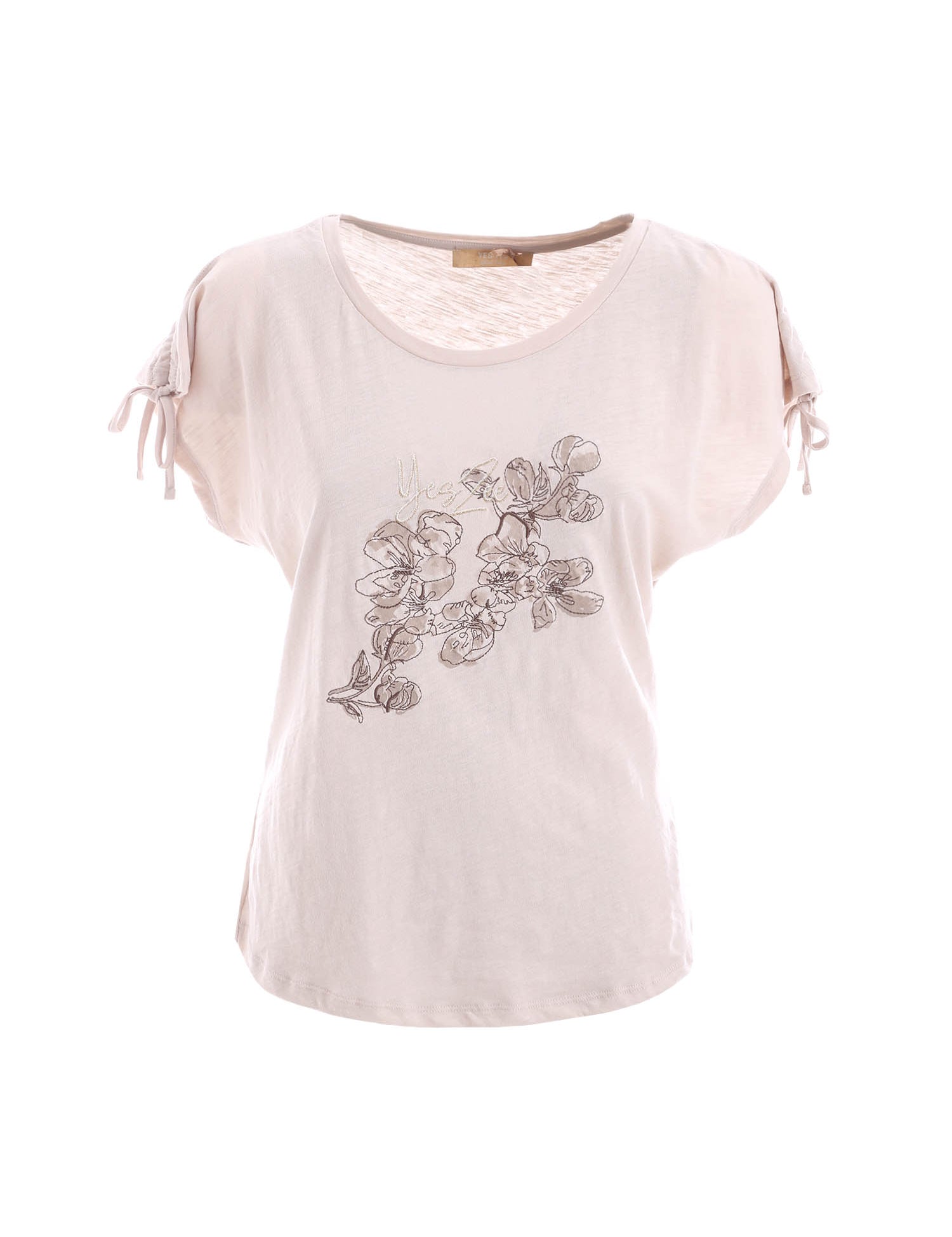T-shirt Beige Yes-zee