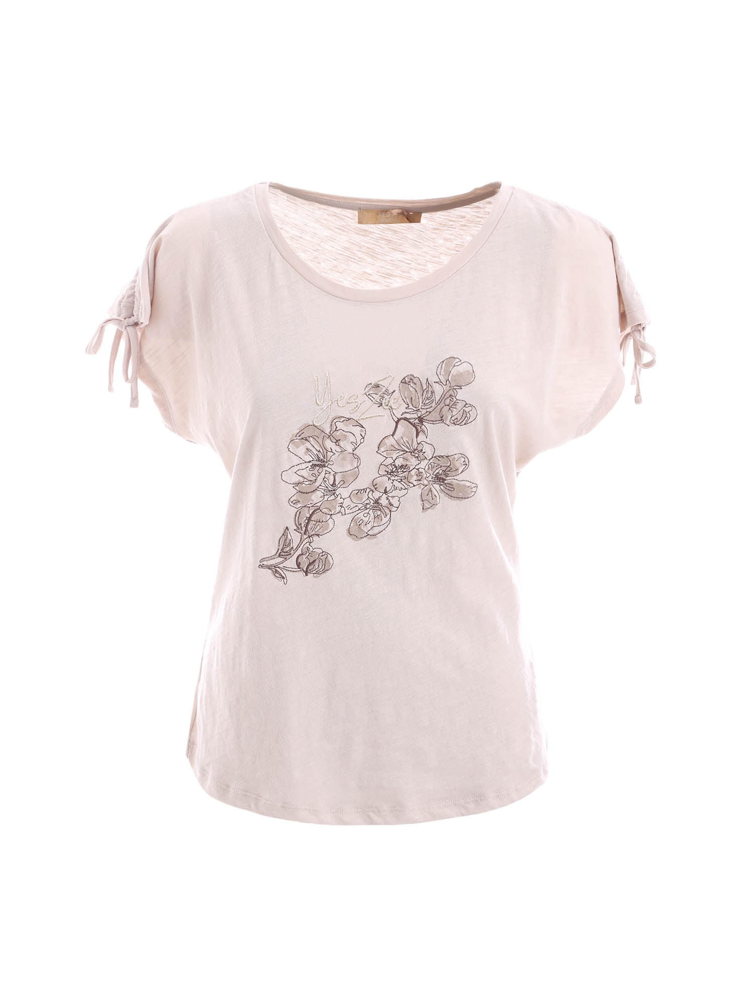 T-shirt Beige Yes-zee