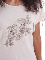 T-shirt Beige Yes-zee