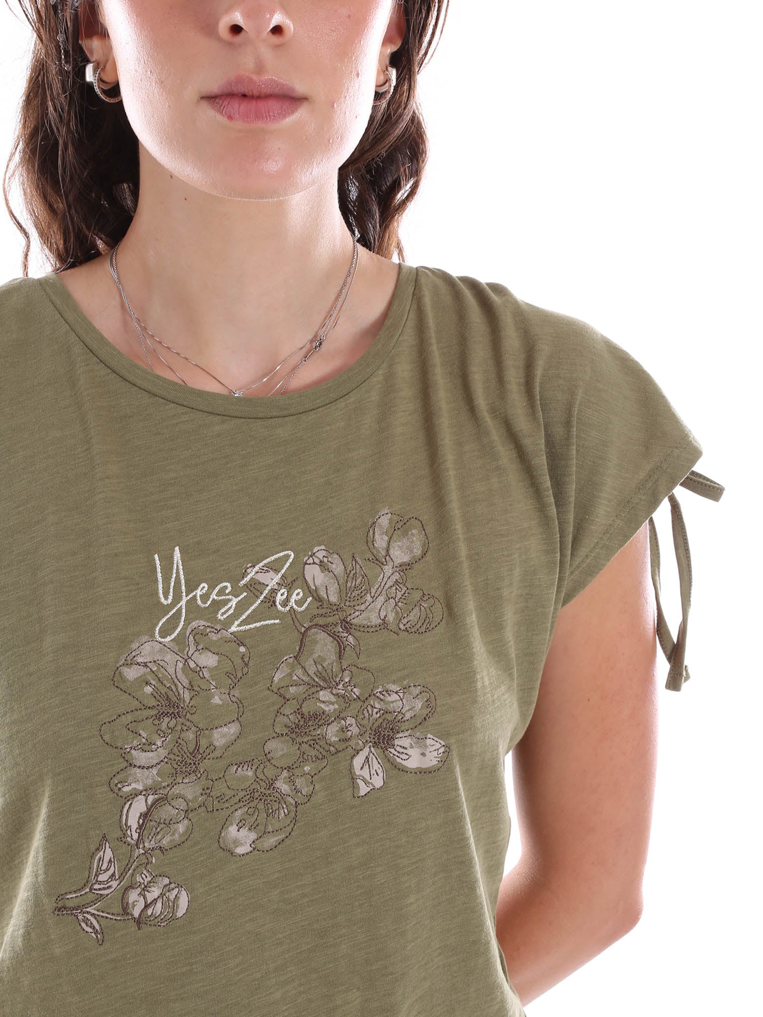 T-shirt Verde Yes-zee