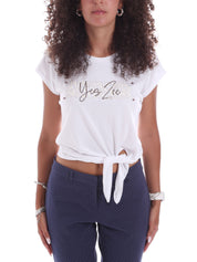 T-shirt Bianco Yes-zee