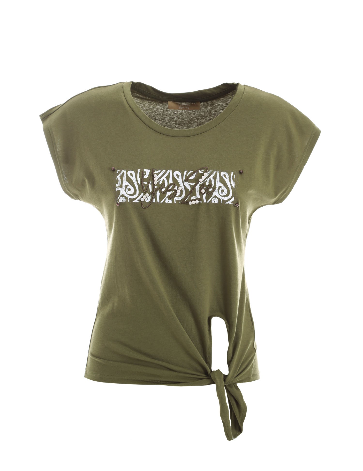 T-shirt Verde Yes-zee