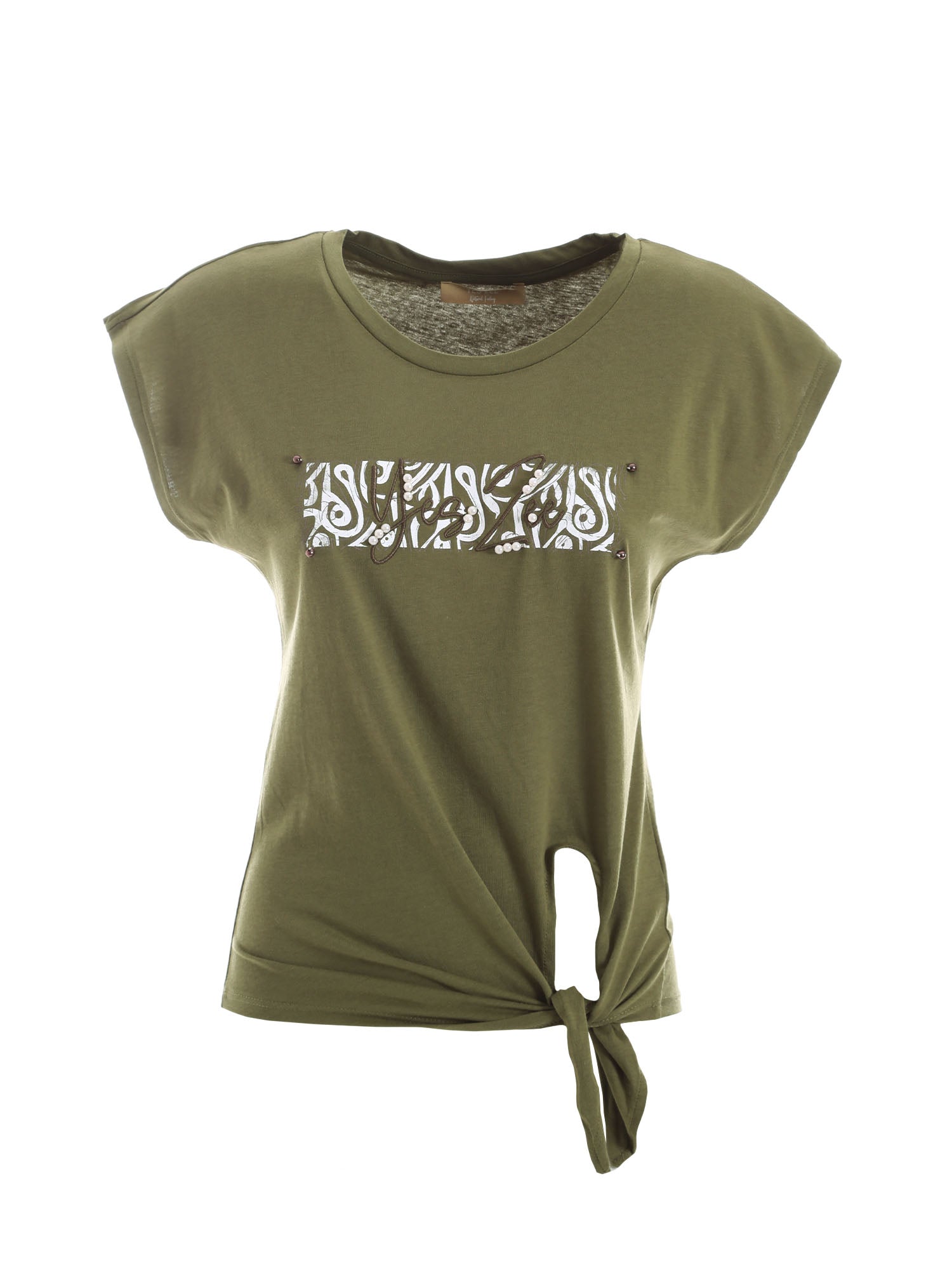 T-shirt Verde Yes-zee