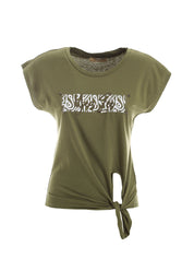 T-shirt Verde Yes-zee