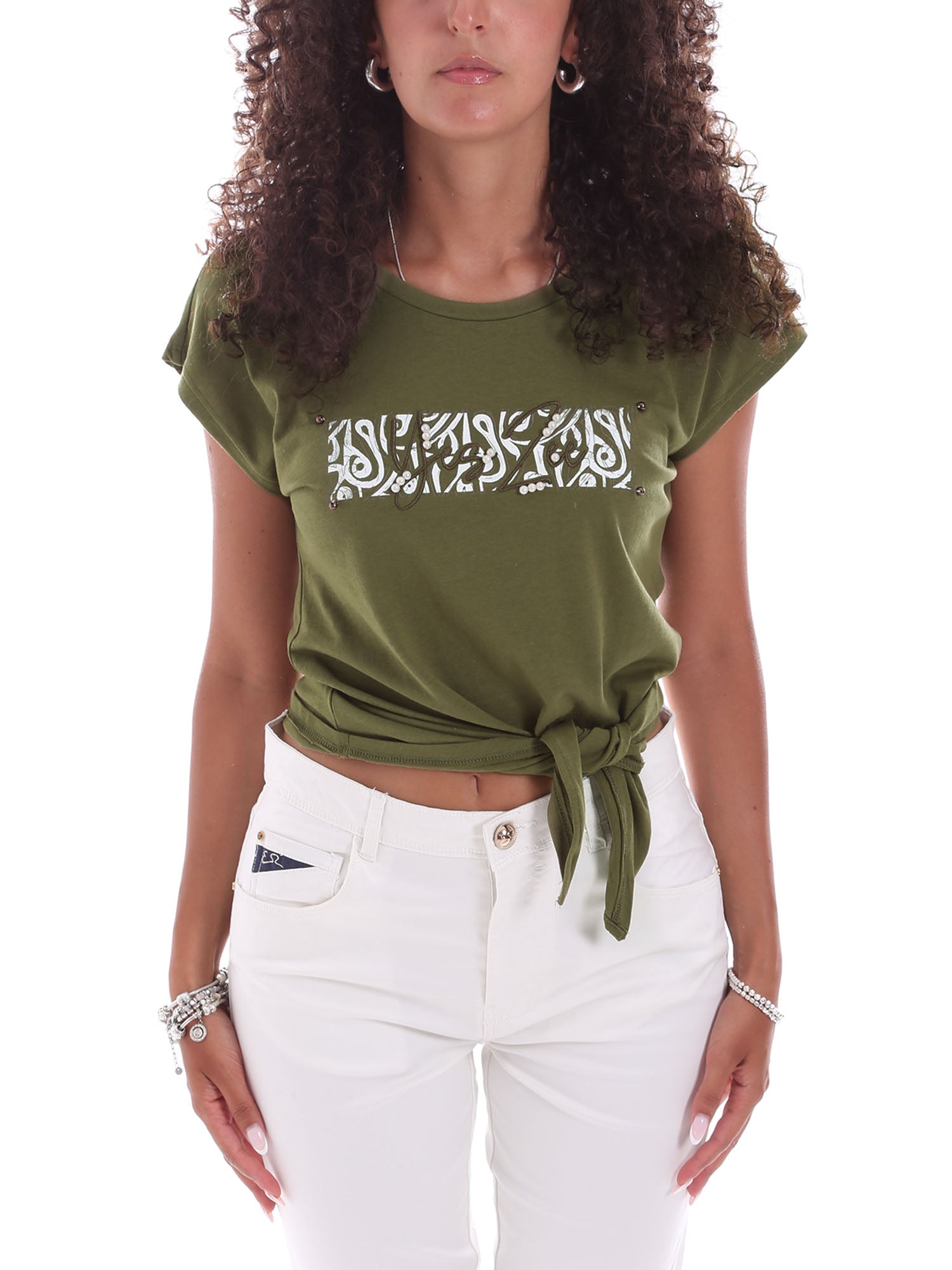 T-shirt Verde Yes-zee