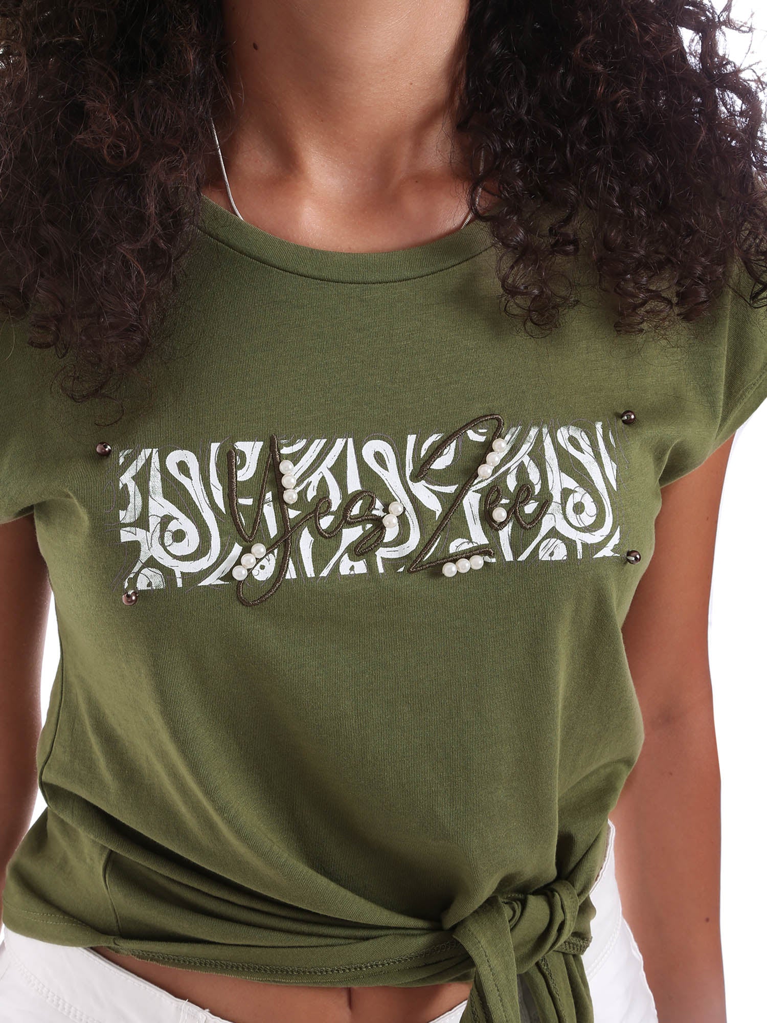 T-shirt Verde Yes-zee
