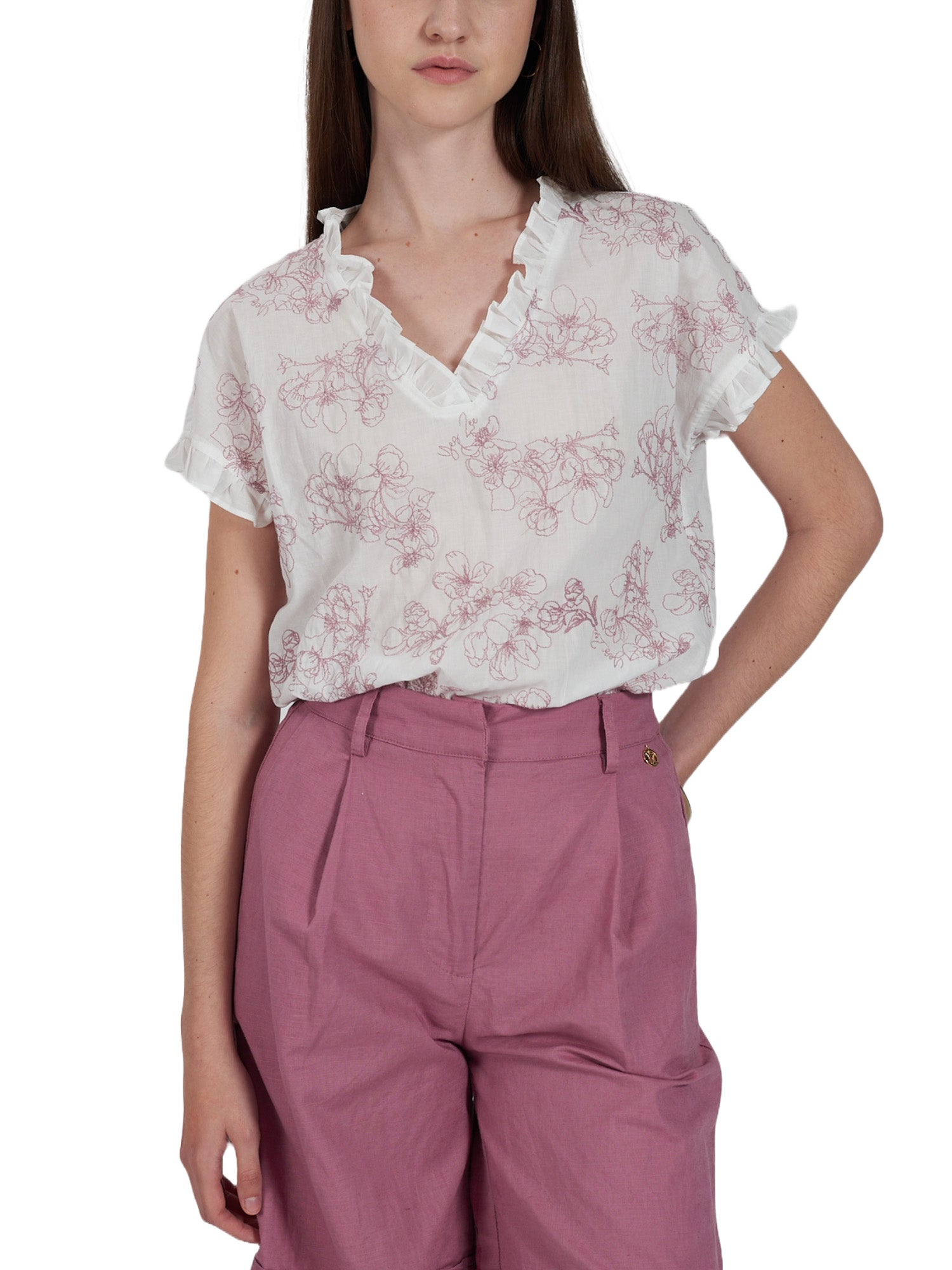 Bluse Bianco Yes-zee